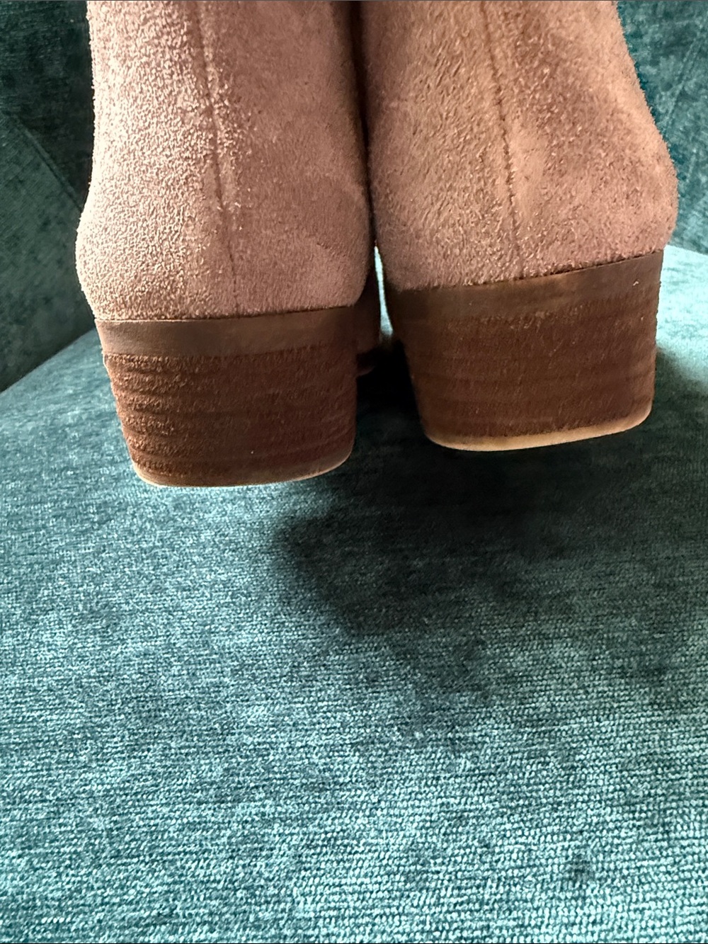 Lucky Brand Breah Suede Zip Ankle Boots - Picture 6 of 14